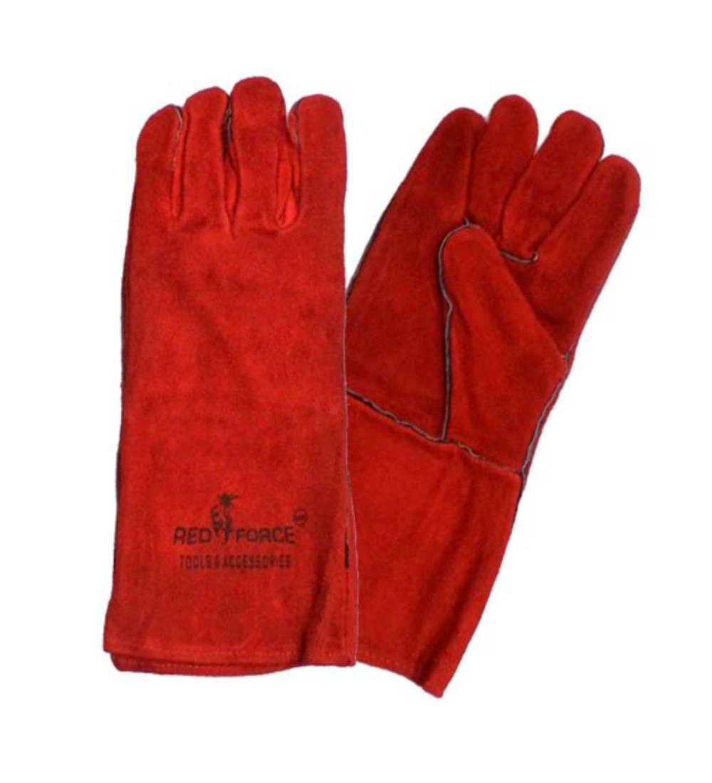 GUANTE SOLDADOR  Lincoln Rojo